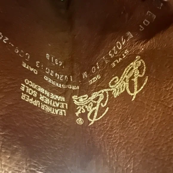 Dan Post black boots NWT - Picture 6 of 6